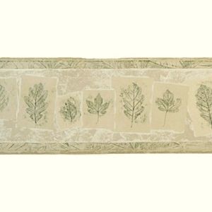 Norwall Leaf Botanical Wallpaper Border (4 ct)